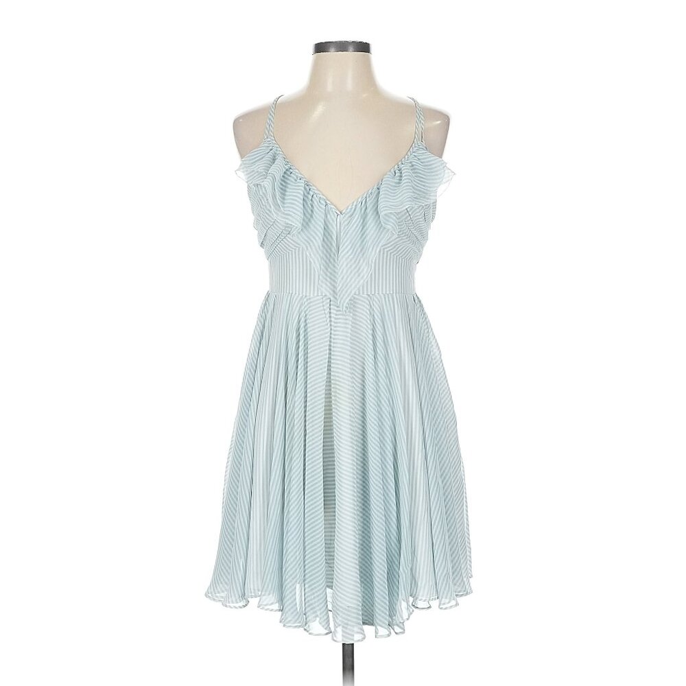 Guess Julia Blue and White Striped Colorway Summer Dress